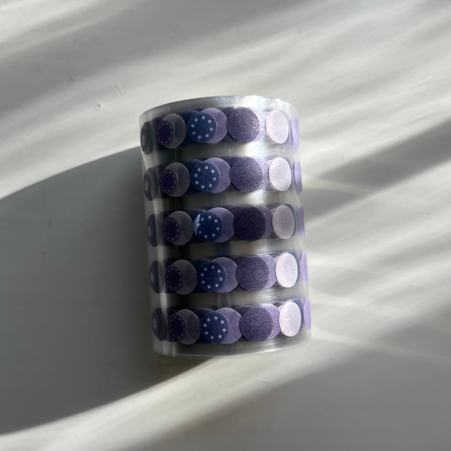 Flerfärgade Cirkelformade Klistermärken