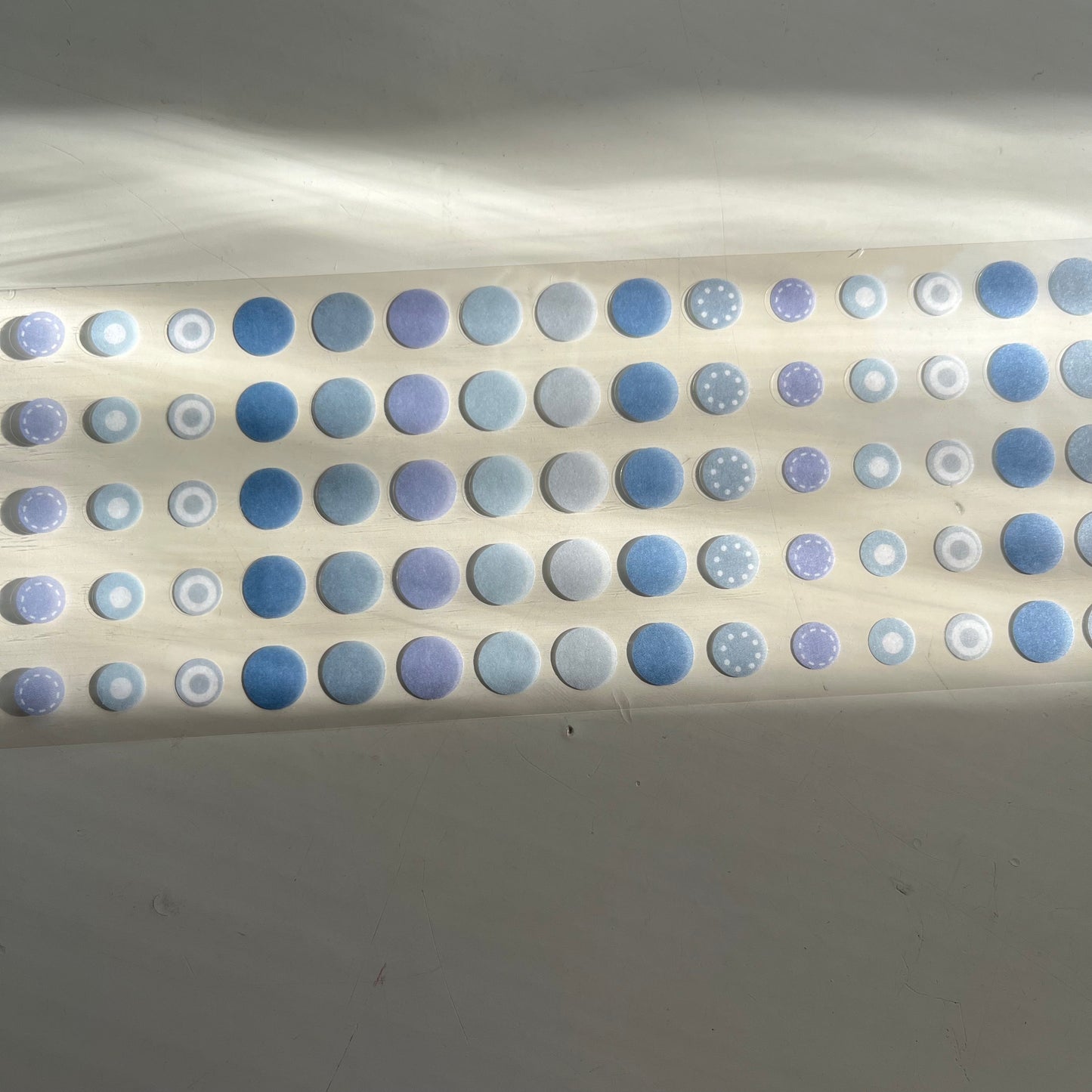 Flerfärgade Cirkelformade Klistermärken