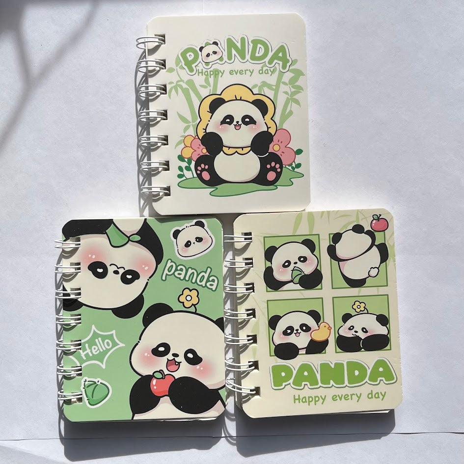 3 minicuadernos kawaii