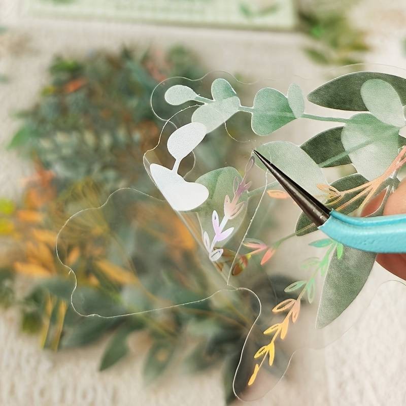 Hokkaido green plant sticker